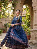 Jaipuri Pure Cotton Anarkali Suit Set