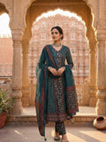 Jaipuri Pure Cotton Anarkali Suit Set