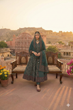 Jaipuri Pure Cotton Anarkali Suit Set