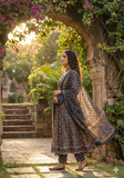 Jaipuri Pure Cotton Anarkali Suit Set