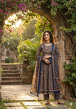 Jaipuri Pure Cotton Anarkali Suit Set