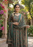 Jaipuri Pure Cotton Anarkali Suit Set