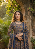 Jaipuri Pure Cotton Anarkali Suit Set