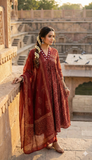 Jaipuri Pure Cotton Anarkali Suit with Dupatta