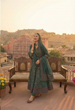 Jaipuri Pure Cotton Anarkali Suit Set