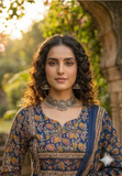 Jaipuri Pure Cotton Anarkali Suit Set